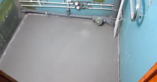 Наливной пол в туалете Кушва, цена от 869 руб.